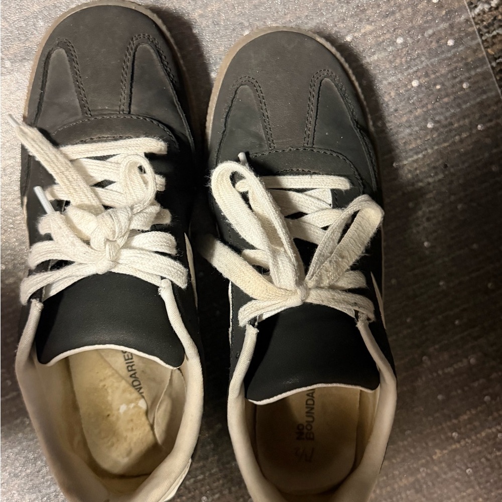 Black and White Sneakers